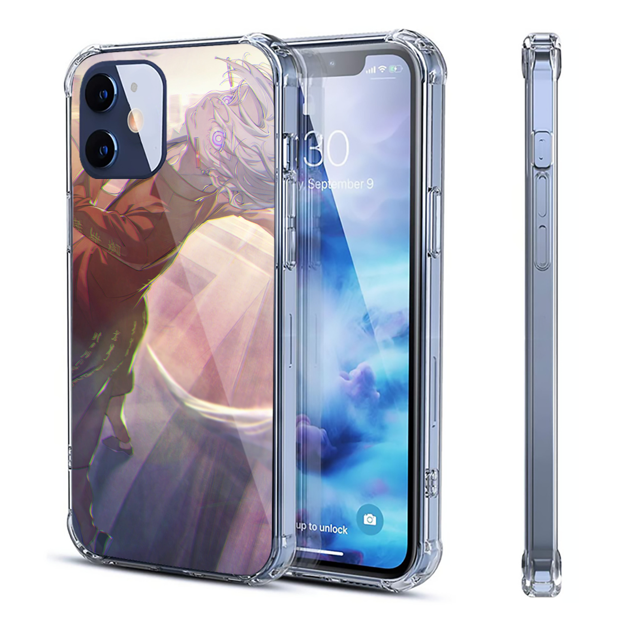 （画像用） 東京リベンジャーズ Tokyo Revengers 【iPhone 12シリーズ対応】透明スマホケース（クリアソフトケース）